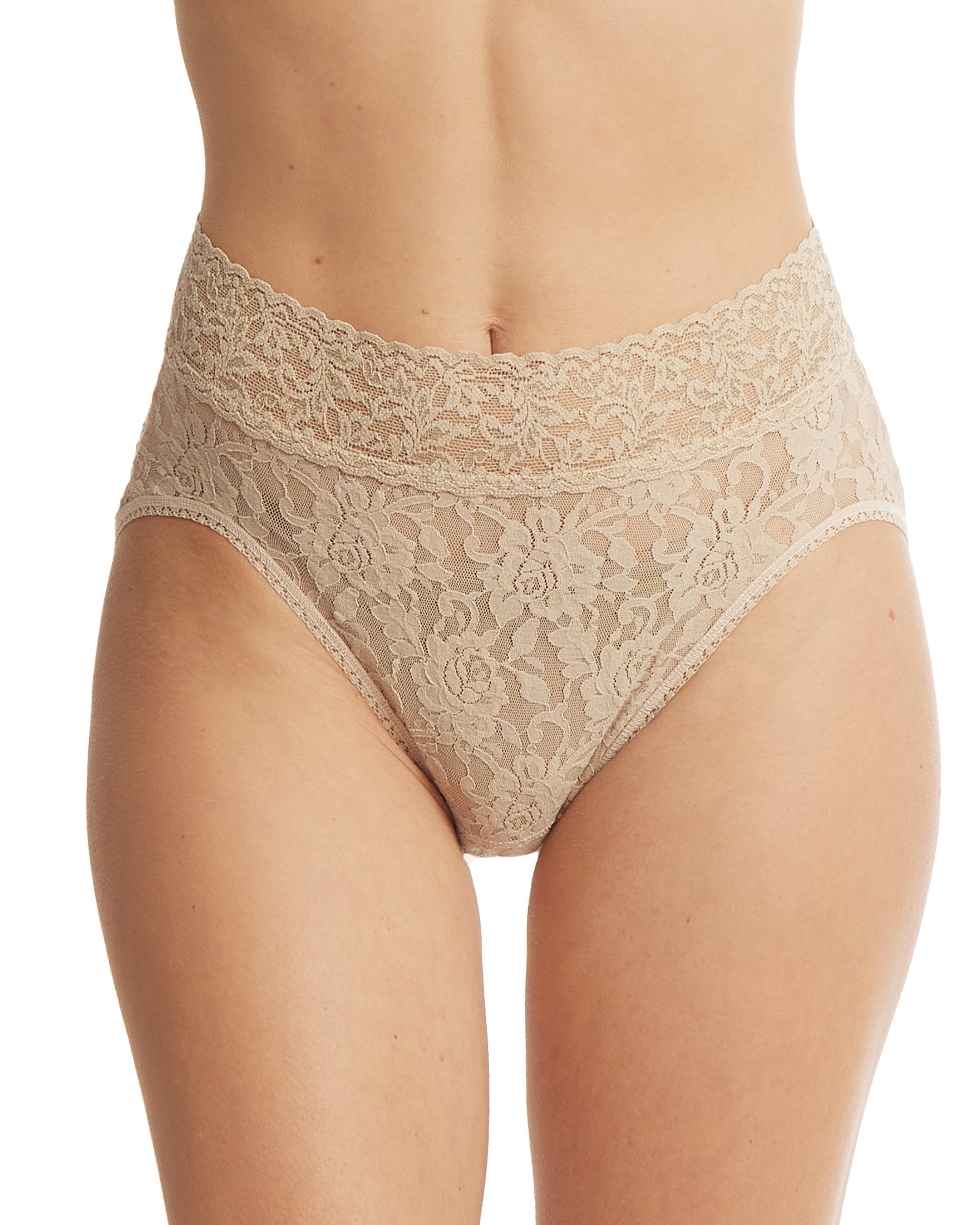 Signature Lace French Brief Chai