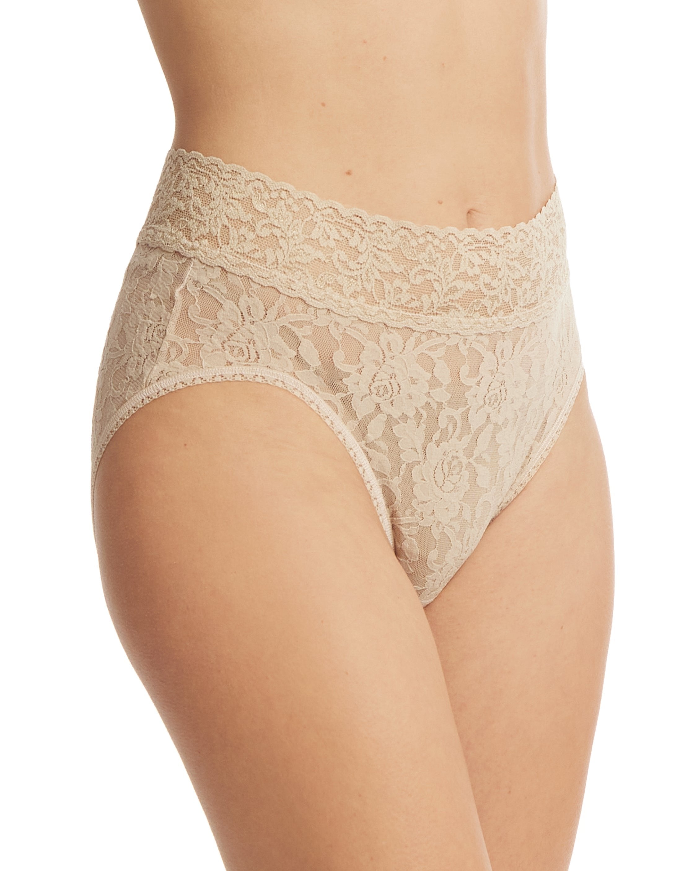 Signature Lace French Brief Chai