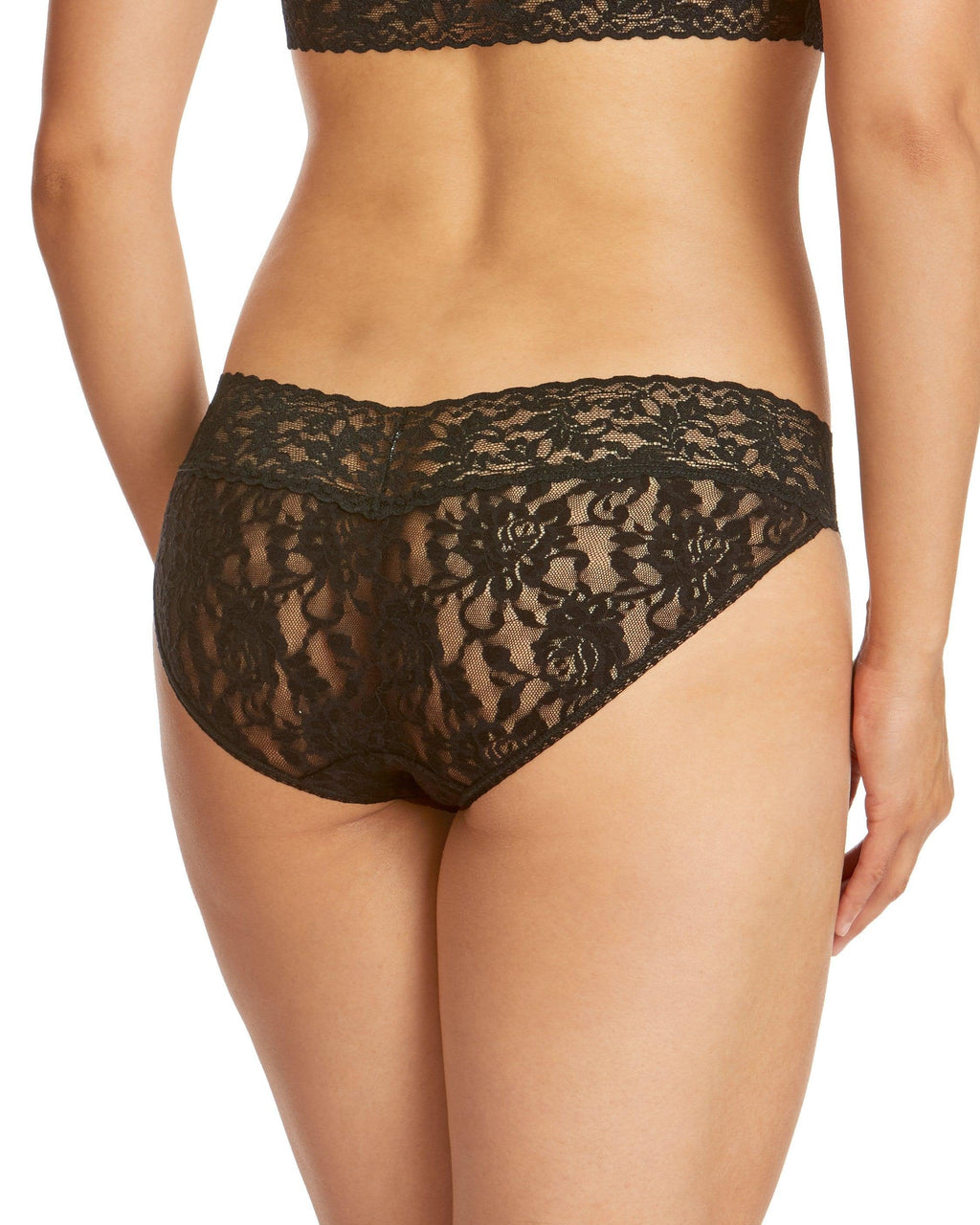 Signature Lace V-Kini Black