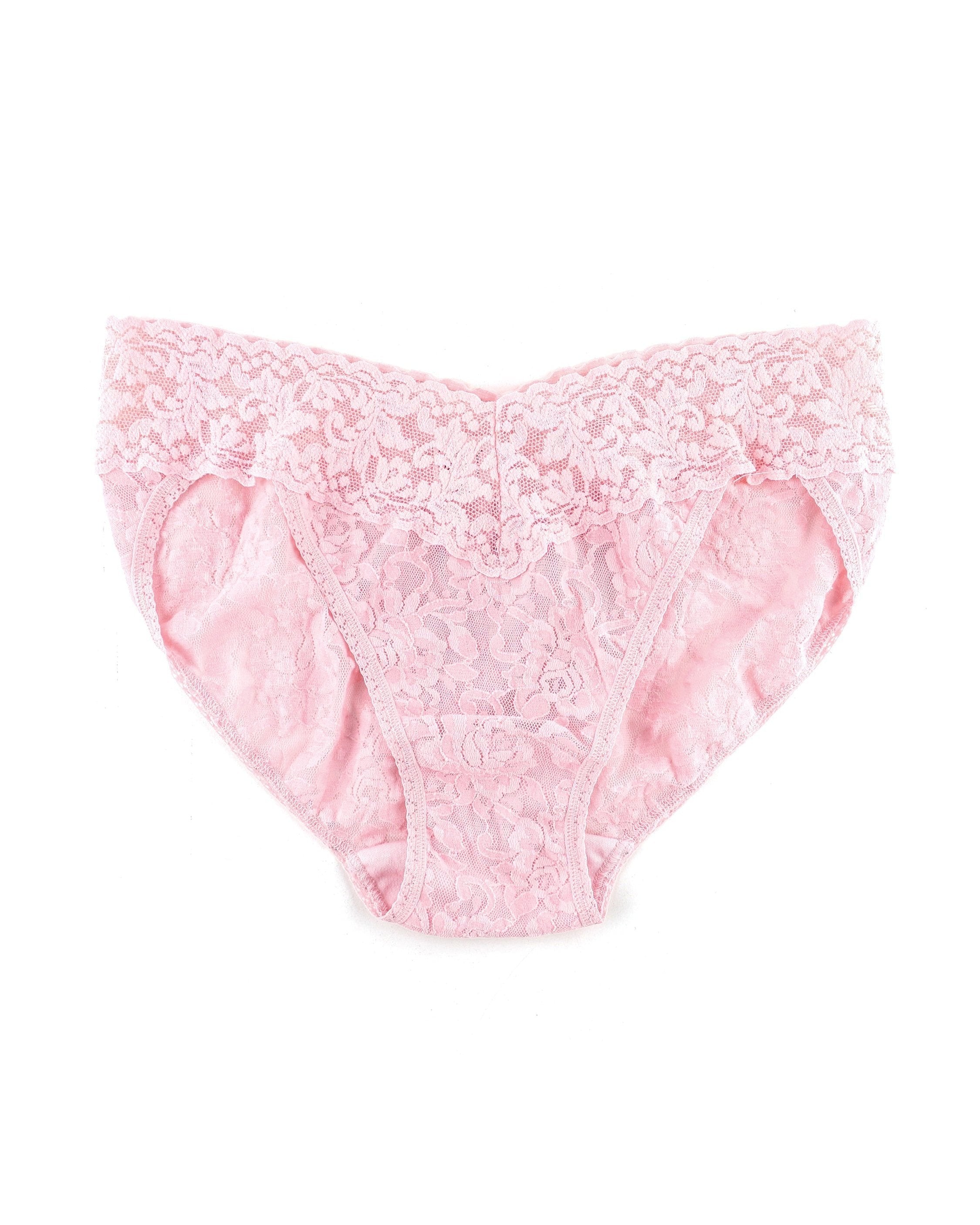Signature Lace V-Kini Bliss Pink