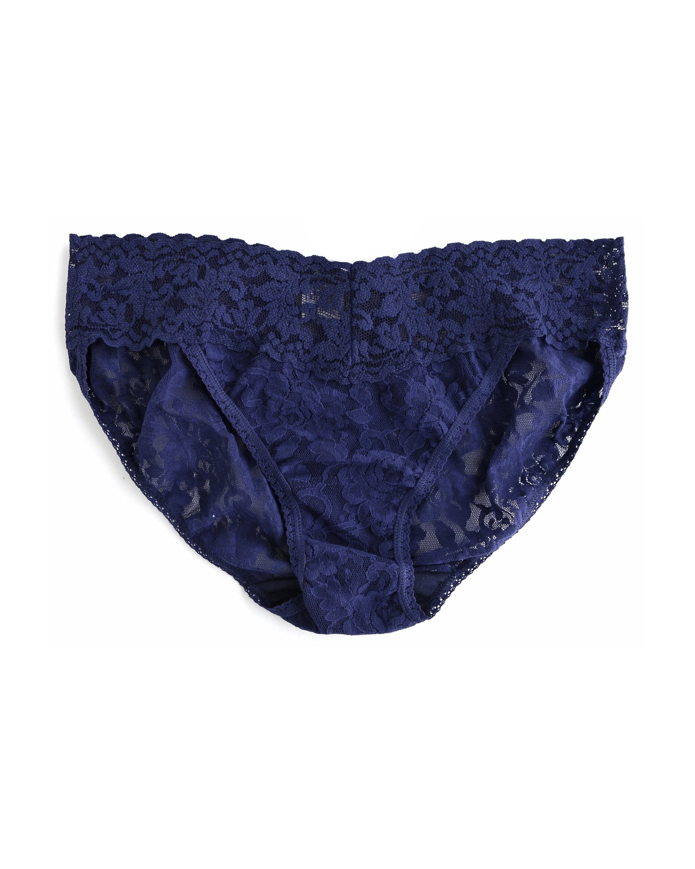 Signature Lace V-Kini Navy