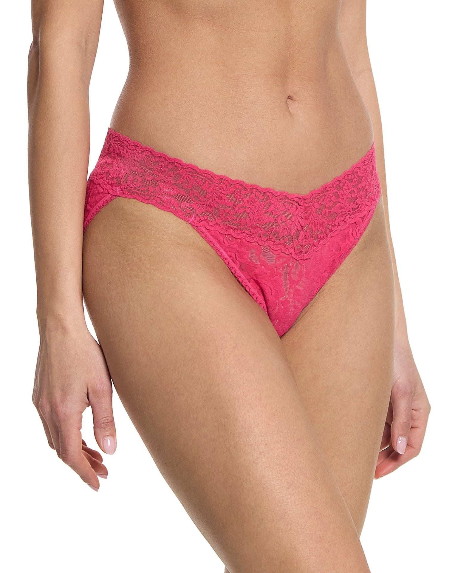 Signature Lace V-Kini Sweet Tart Pink Sale