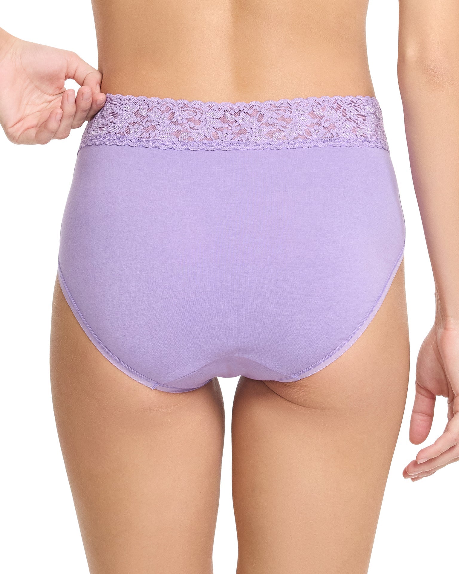 Supima® Cotton French Brief Grape Juice Purple
