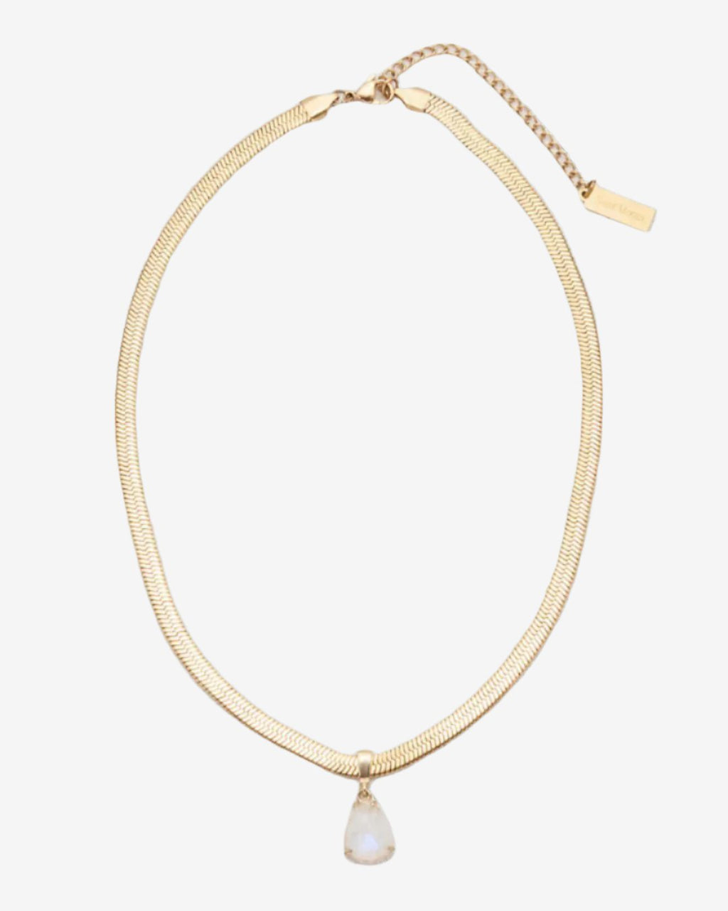 Moonstone Wren Necklace