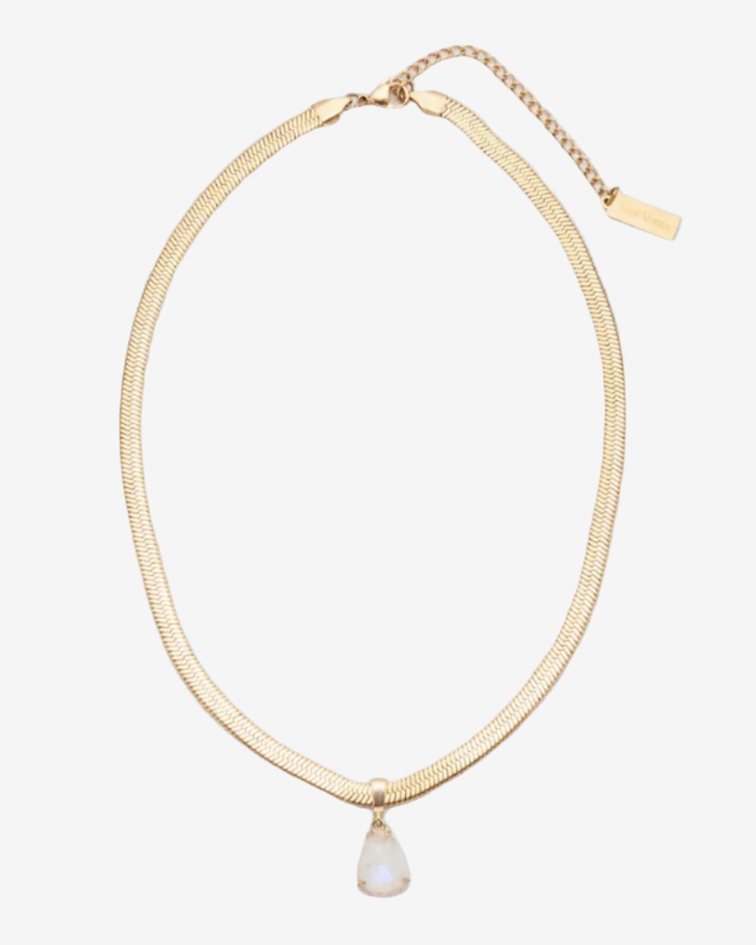 Moonstone Wren Necklace