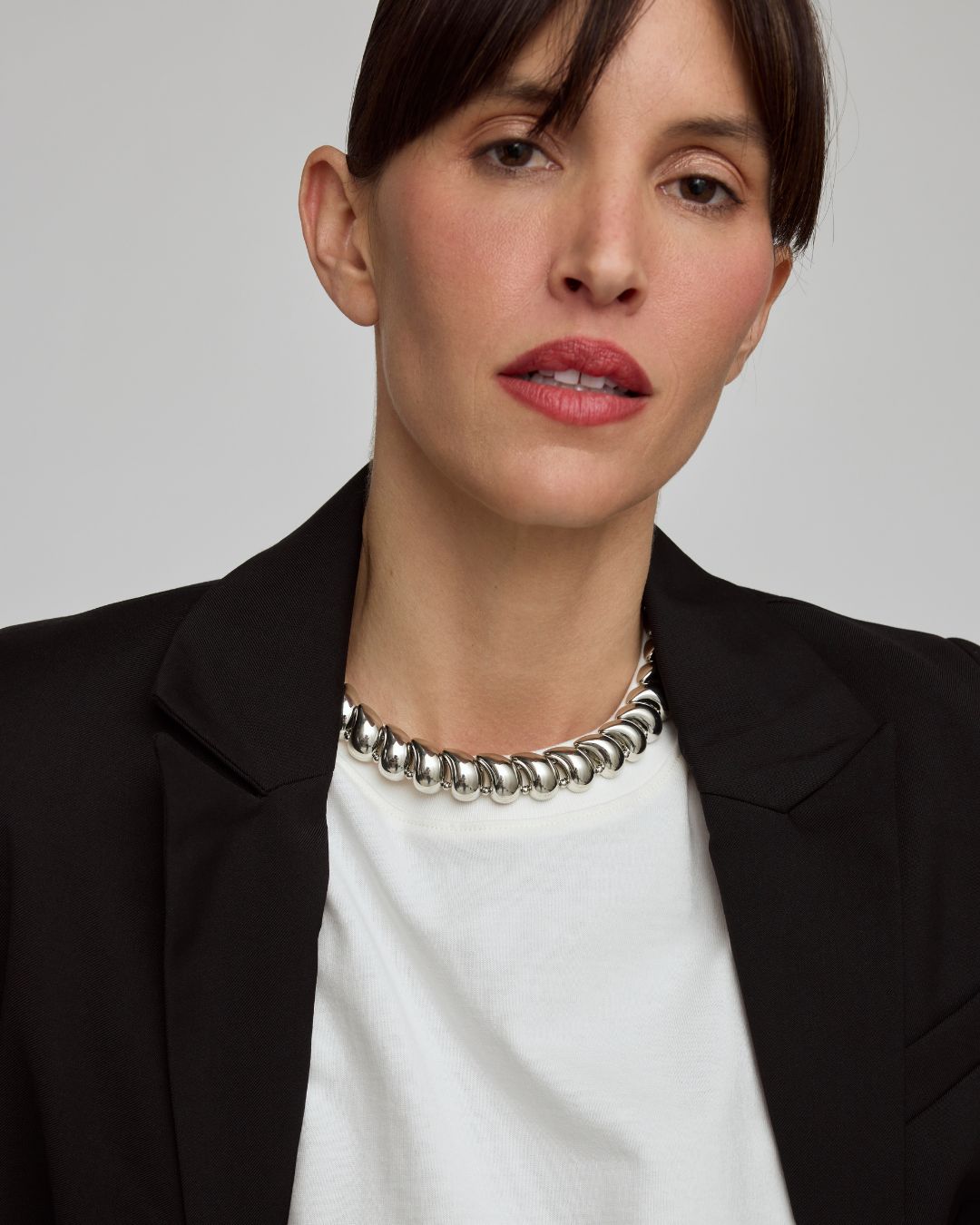 ZAHA NECKLACE SILVER