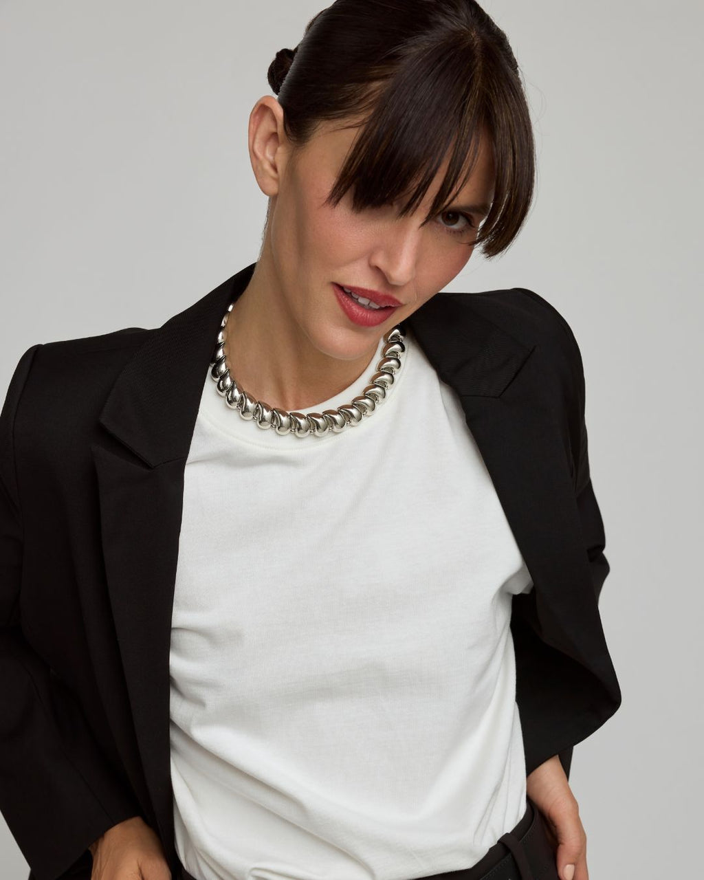 ZAHA NECKLACE SILVER