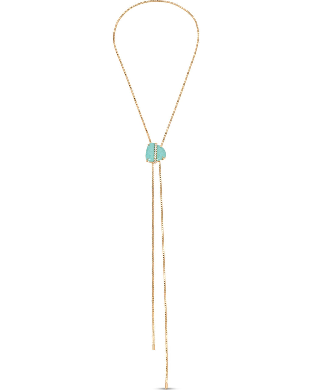 Turquoise Solstice Bolo Necklace