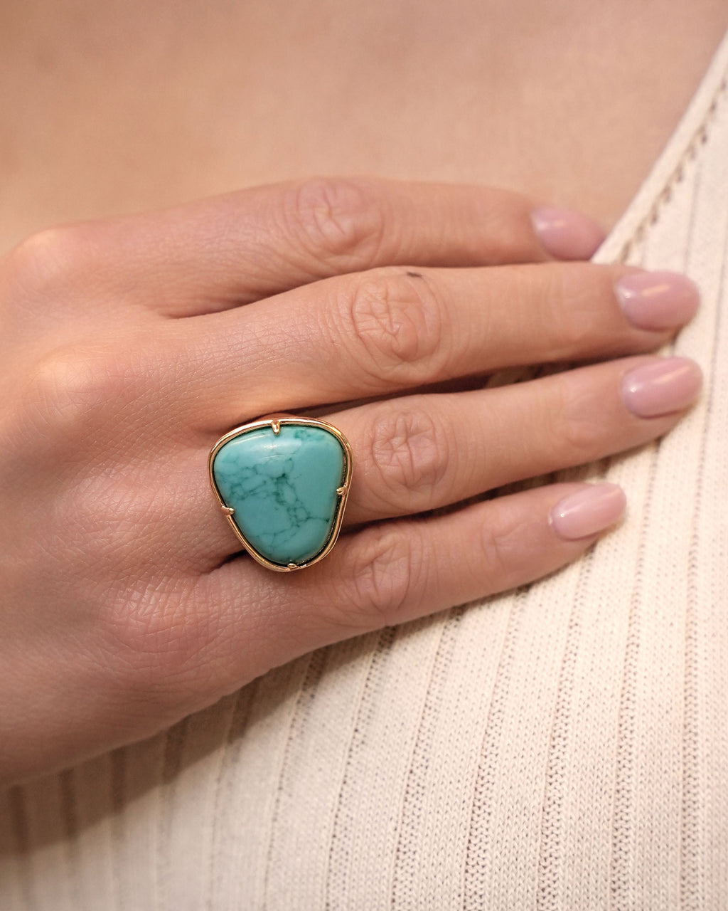 Turquoise Solstice Ring