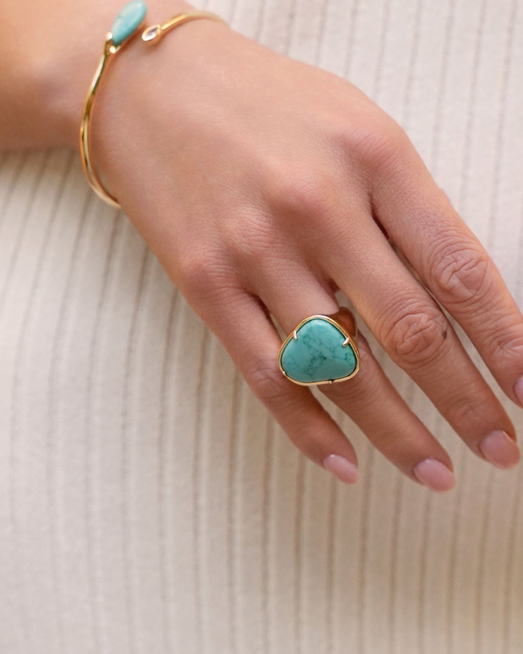 Turquoise Solstice Ring