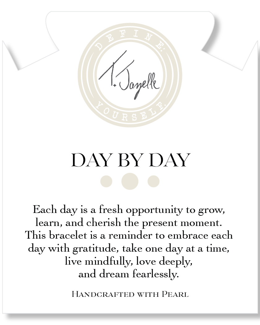 Day by Day Collection- Pearl Gemstone Bracelet